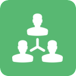 Delegating Management Style Icon